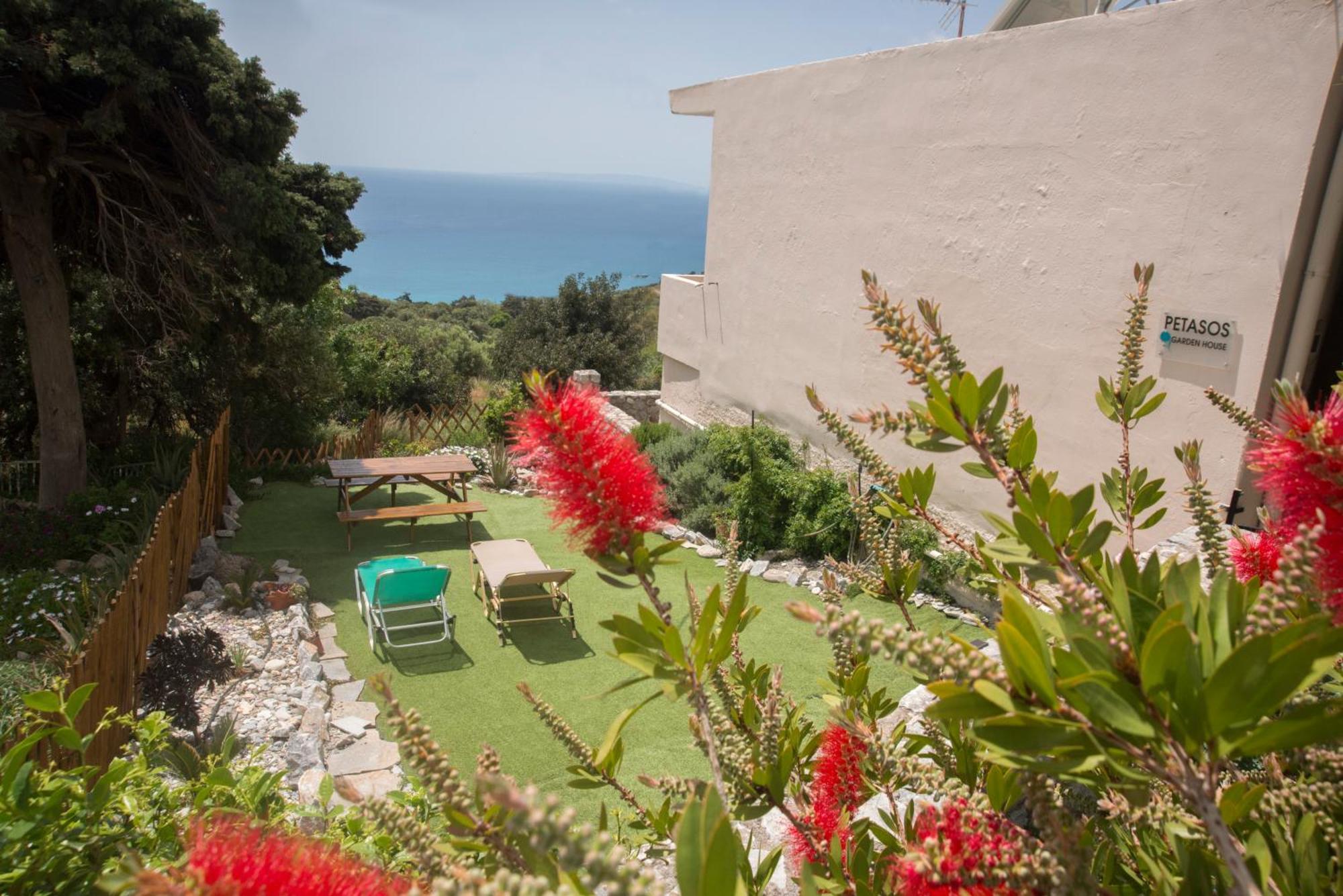 Petasos House - Garden - Sea View Villa Sellía Eksteriør bilde