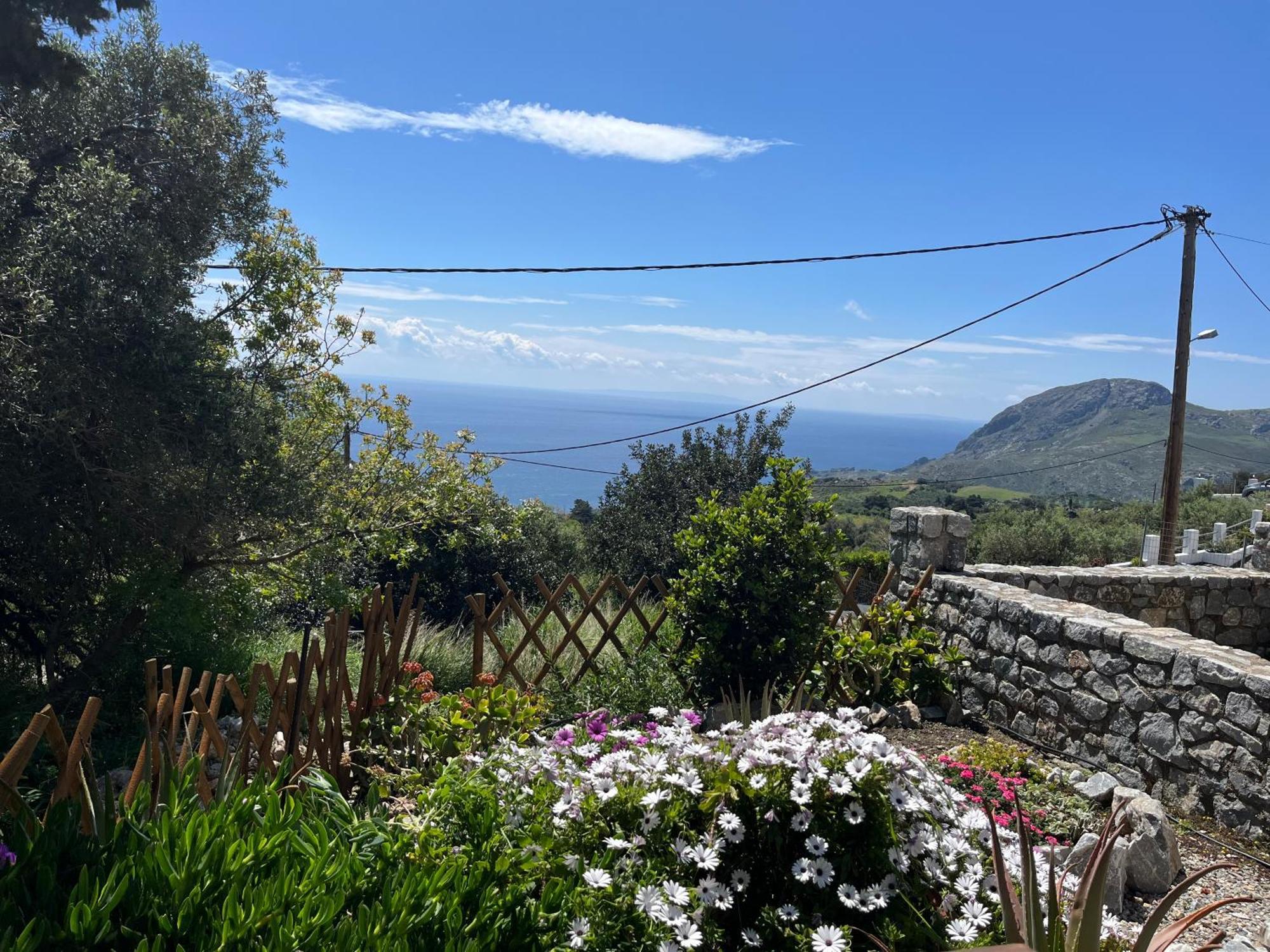 Petasos House - Garden - Sea View Villa Sellía Eksteriør bilde
